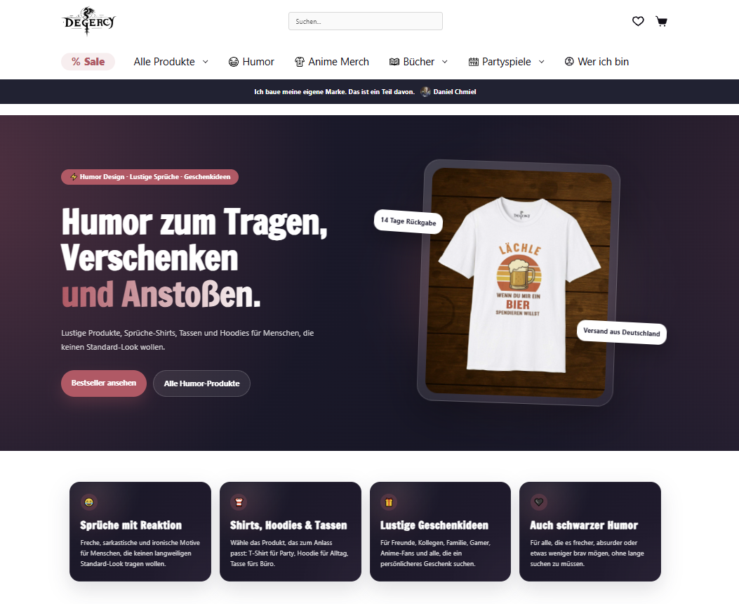 Degercy Onlineshop